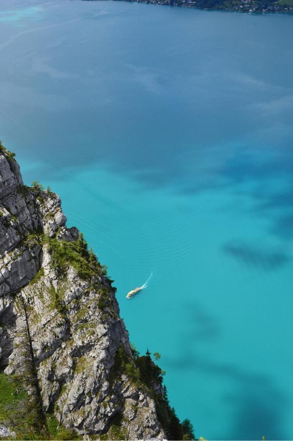 Fewo Atterseeperle - 80M2 Mit See- Und Gebirgsblick Steinbach am Attersee Eksteriør billede
