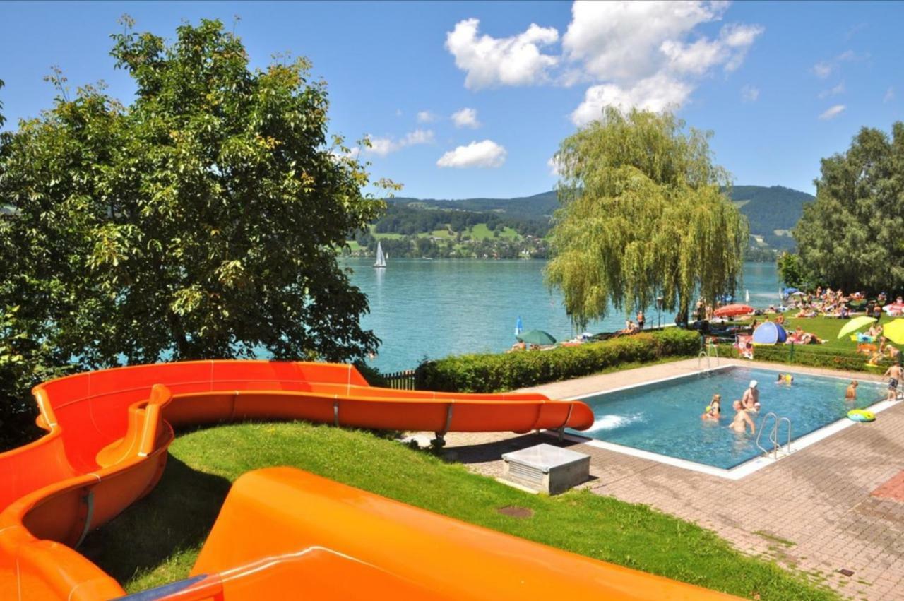 Fewo Atterseeperle - 80M2 Mit See- Und Gebirgsblick Steinbach am Attersee Eksteriør billede